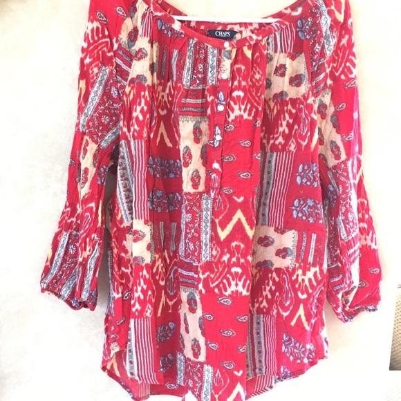 Champs Tops - 🌷 $5 Woman’s boho style shirt